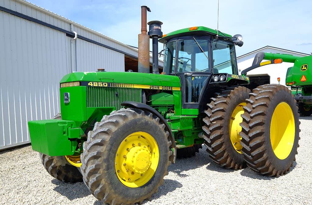 1985 JD 4850 MFWD   $44,500.00