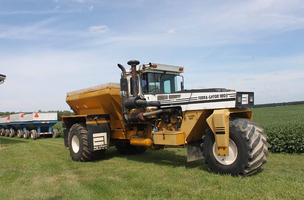 1997 TERRAGATOR 1803  SPREADER   $15,000.00