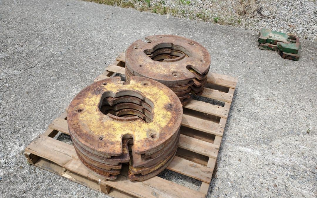 JD Rear Wheel Weights Off 4020 (5 sets)