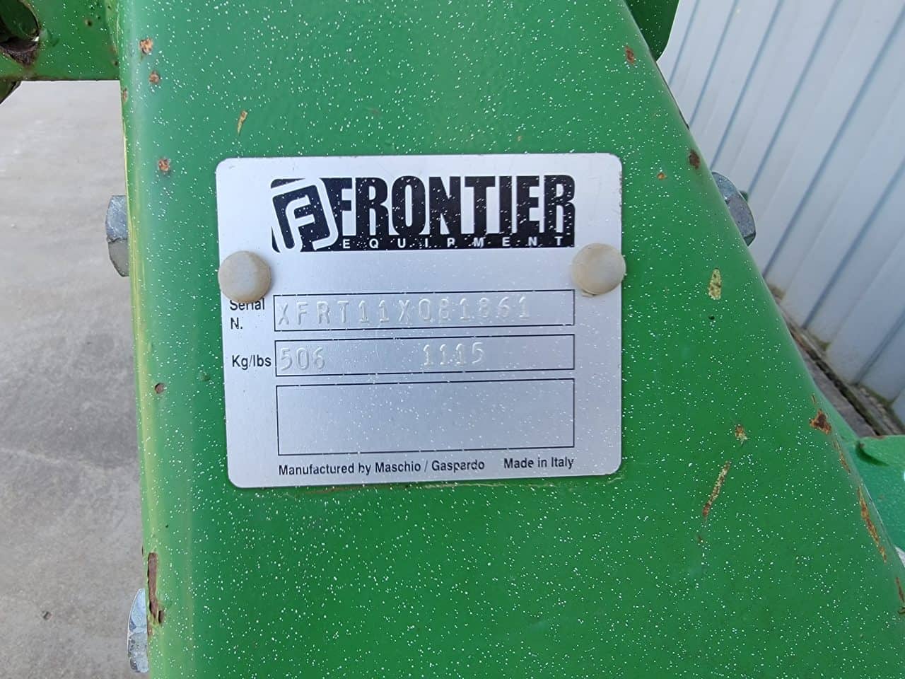 FRONTIER RT1180 - Wilson National