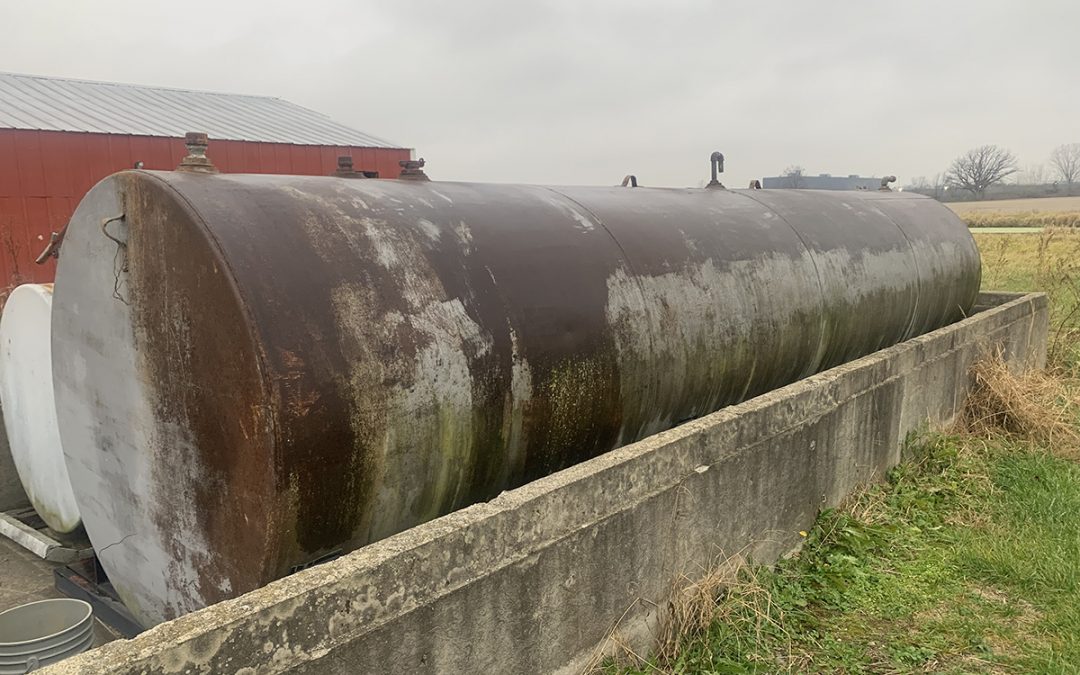 4,000 Gallon Steel Fuel Tank