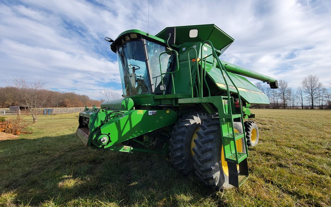 1995 JD 9600 Combine