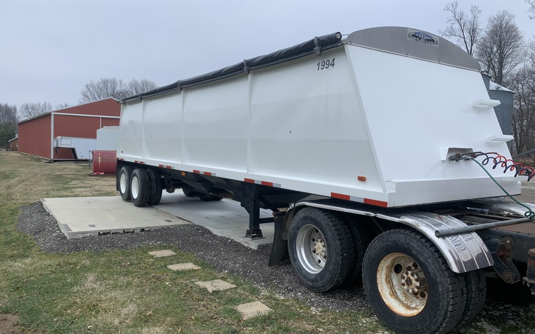 2000 DRAKE 34 ft. HOPPER TRAILER