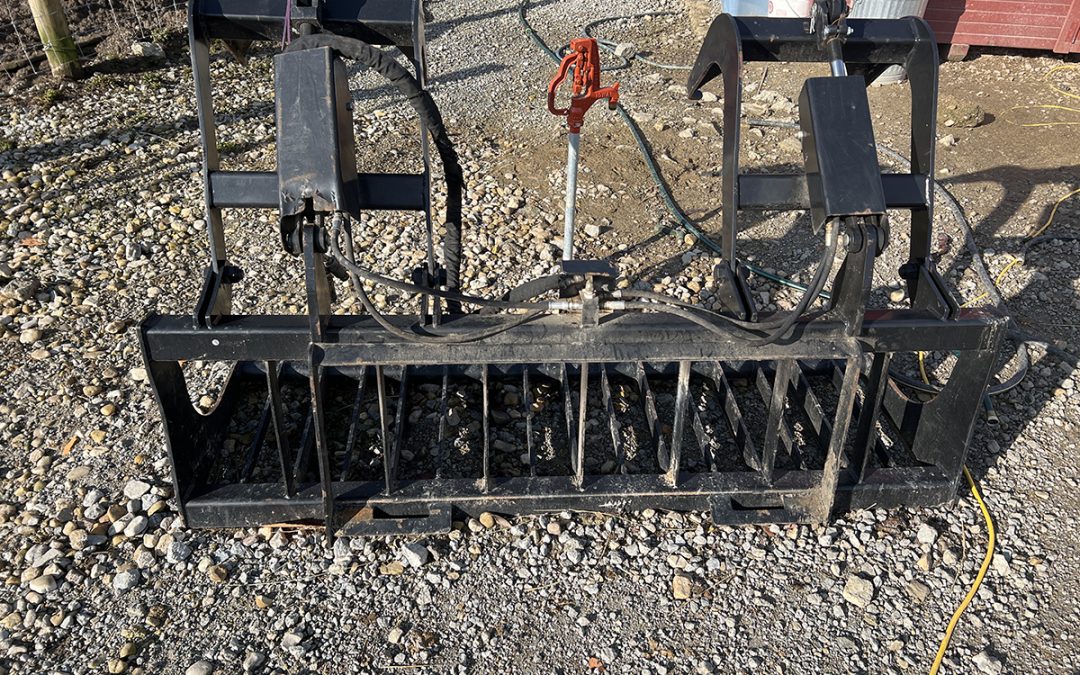 72″ Skid Steer Grapple Bucket