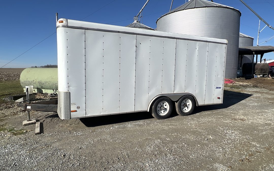 2008 16′ Pace Enclosed Trailer