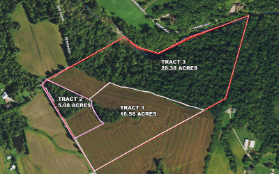 AUCTION: THURSDAY, APRIL 3 – 49 ACRES CLERMONT COUNTY