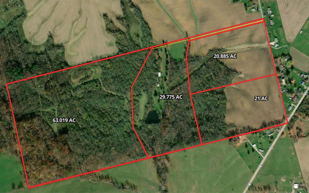 AUCTION – 134 ACRES W/IMPROVEMENTS – WED., FEB. 26