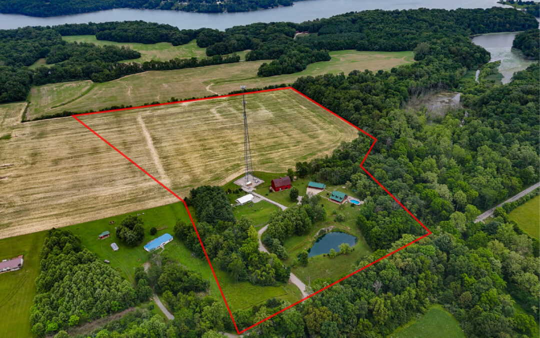 36-Acre Highland County Farm with Two Homes Near Rocky Fork Lake – Land for Sale